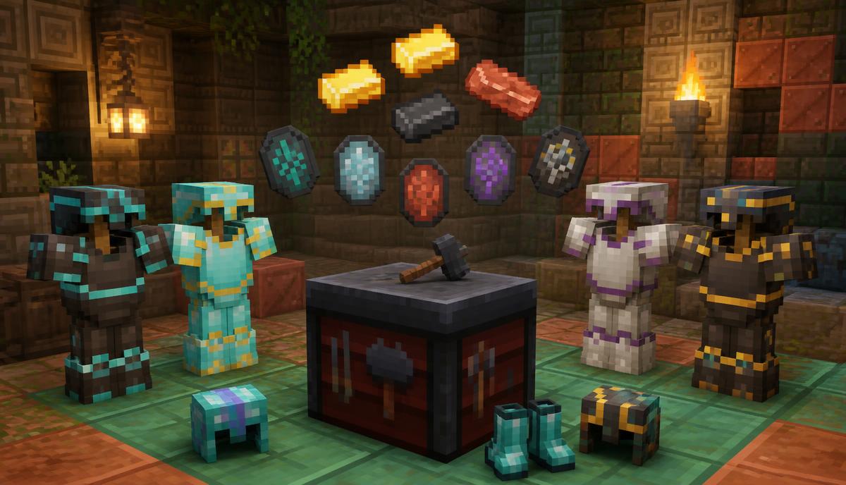 Minecraft Armor Trims: All 18 Templates & Where to Find Them
