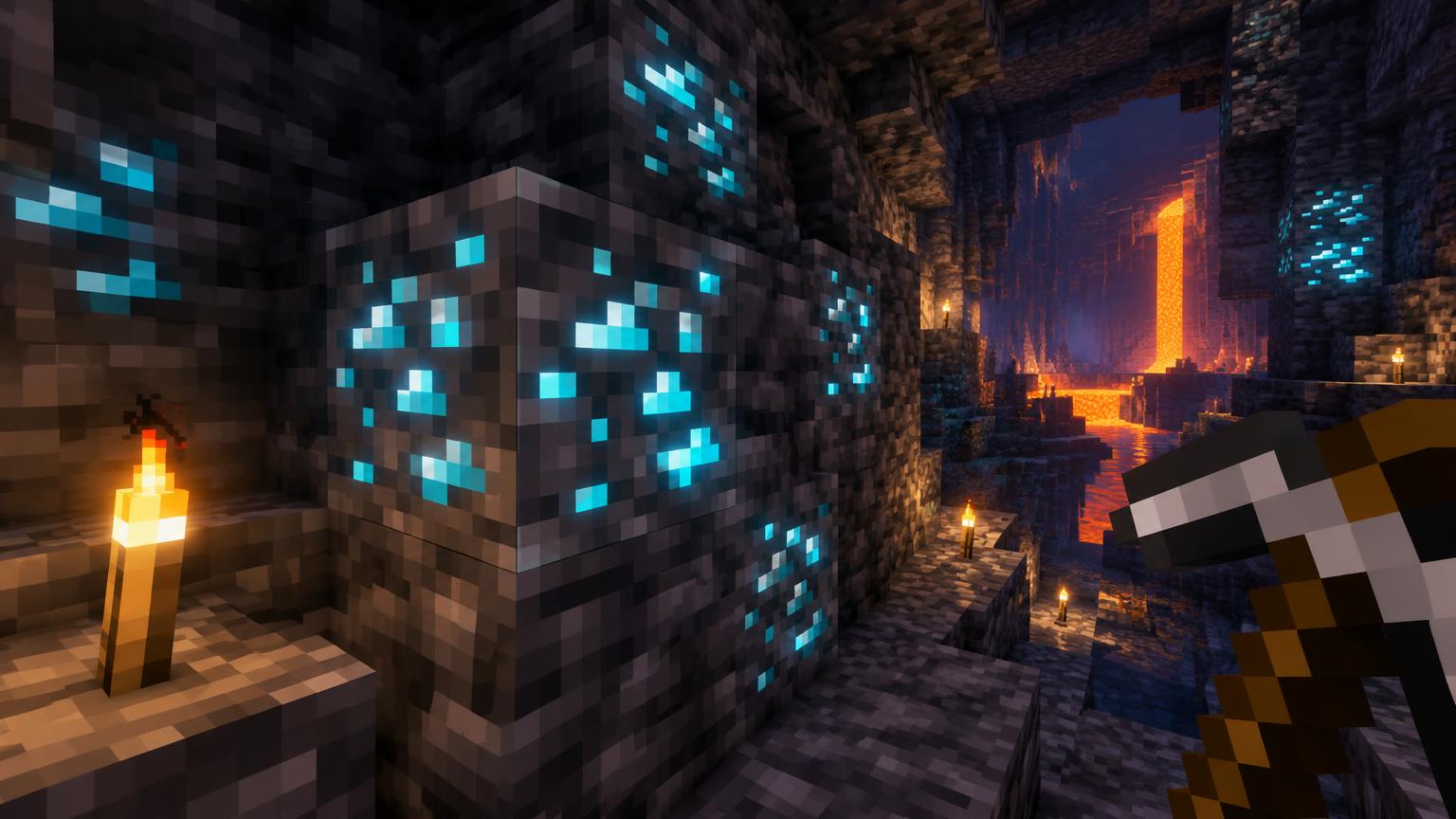 Best Minecraft Diamond Level (Y Level) in 1.21 + Full Ore Distribution Chart