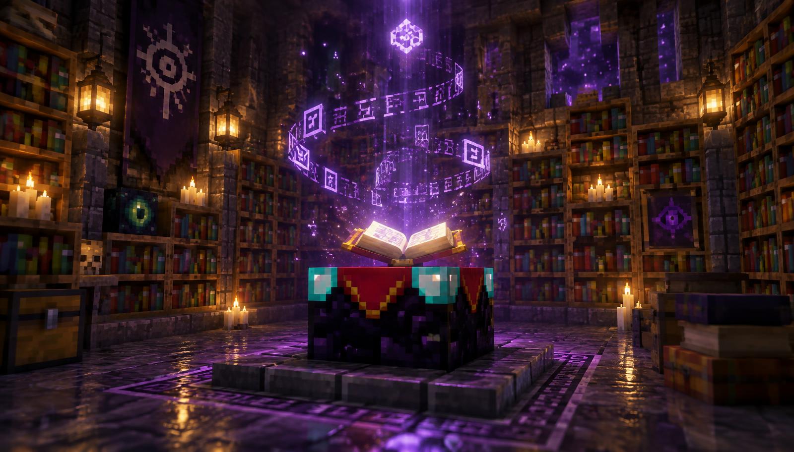 Minecraft Enchanting Table Language Explained (Full Alphabet + Translator)