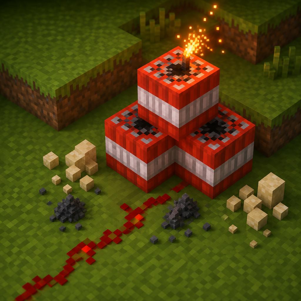 How to Make TNT in Minecraft (2026 Recipe & Uses)